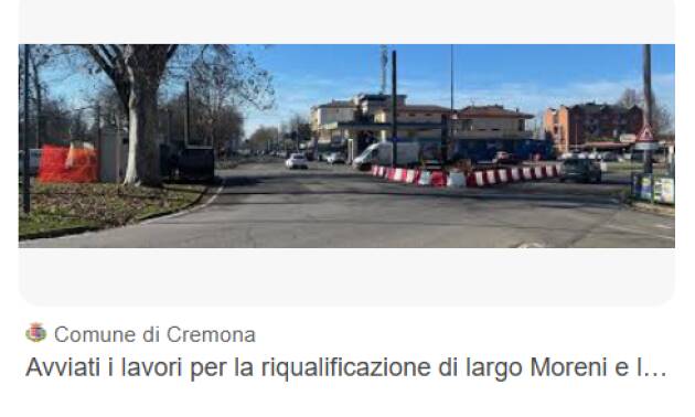 VIABILITA' . PORTESANI E BELTRAMI: IN LARGO MORENI ANCORA TROPPE DIFFICOLTA’ 