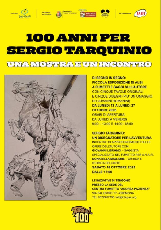 (CR) 100 anni per Sergio Tarquinio