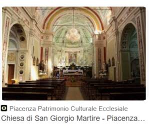 (PC)Terza età, visita guidata martedì 21 ottobre alla chiesa di San Giorgino.