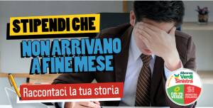 Nicola Fratoianni Emergenza stipendi , raccontaci la tua storia