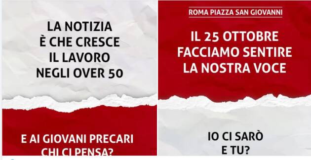 Attivo Cgil Cremona La manovra finanziaria non dà risposte.A Roma sabato 25