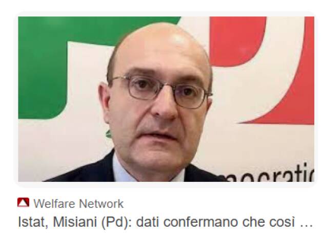 Dazi, Misiani(Pd), allarme Confindustria per crollo vendite negli USA