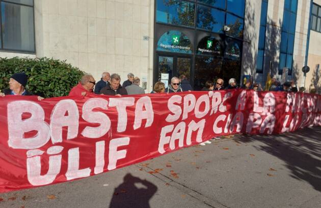 Paola Pollini (M5S) al presidio Basta Rifiuti: Al fianco dei cittadini