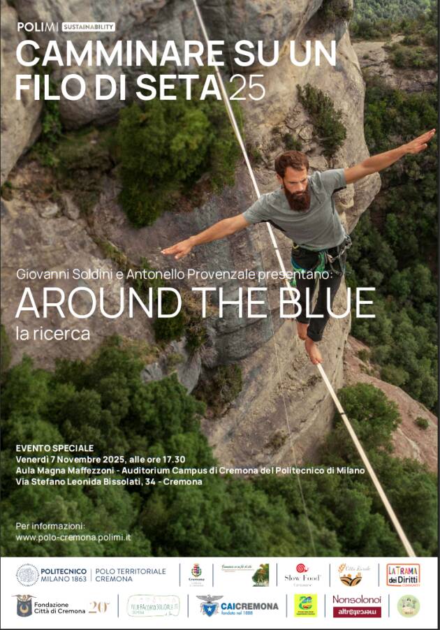 CAMMINARE SU UN FILO DI SETA   incontro con Giovanni Soldini il 7 novembre
