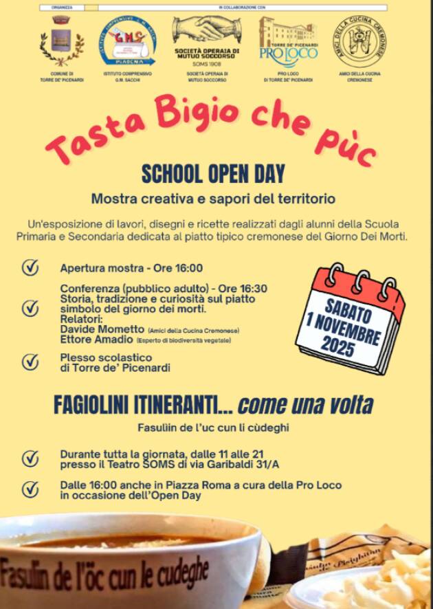 Torre de’ Picenardi celebra scuola, tradizione e comunità con una giornata di festa 