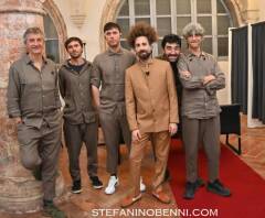 (Crema) Teatro San Domenico gremito di giovani per accogliere Gio Evan