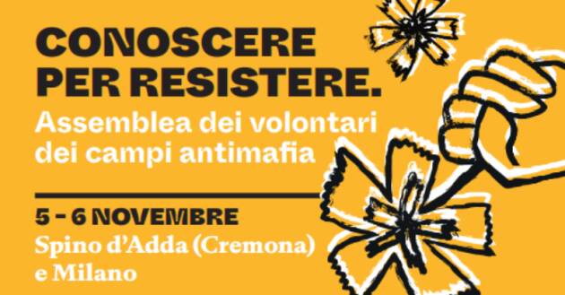 SPI-CGIL Iniziativa Antimafia: conoscere per resistere