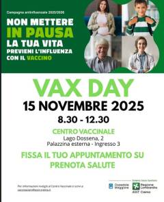 ASST CREMA Campagna anti influenzale 2025