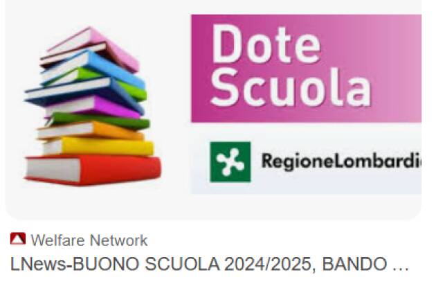  LNews-BUONO SCUOLA ANNO SCOLASTICO 2025/2026