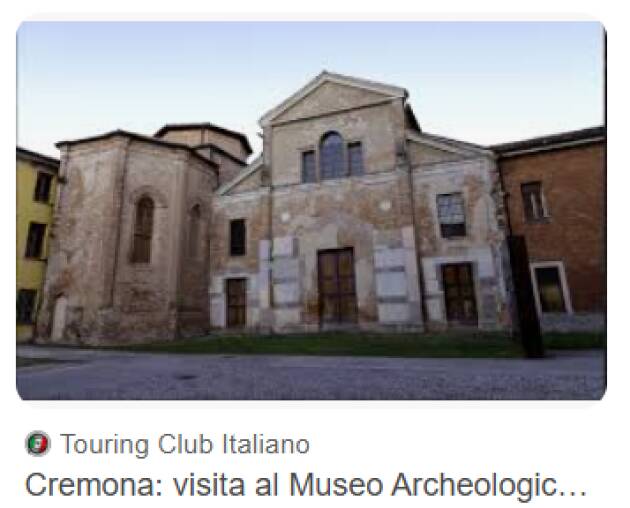 (CR) TORNA LA RASSEGNA RI-LETTURE AL MUSEO ARCHEOLOGICO