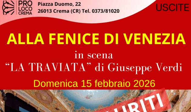 Crema ProLoco Newsletter del 6 novembre 2025