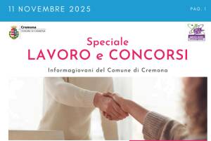 SPECIALE LAVORO CONCORSI Cremona, Crema, Soresina, Casal.ggiore | 11 novembre 2025