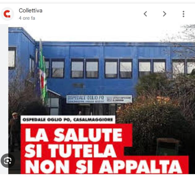 La denuncia della Cgil OGLIO PO: L’ENNESIMO ATTO VERGOGNOSO