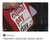 EQUAL PAY DAY: FINO A FINE ANNO LE DONNE LAVORANO GRATIS.