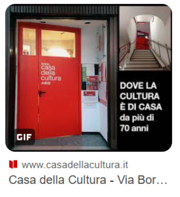 (MI) Casa della Cultura: incontri in programma dal 29 novembre all'11 dicembre 2025