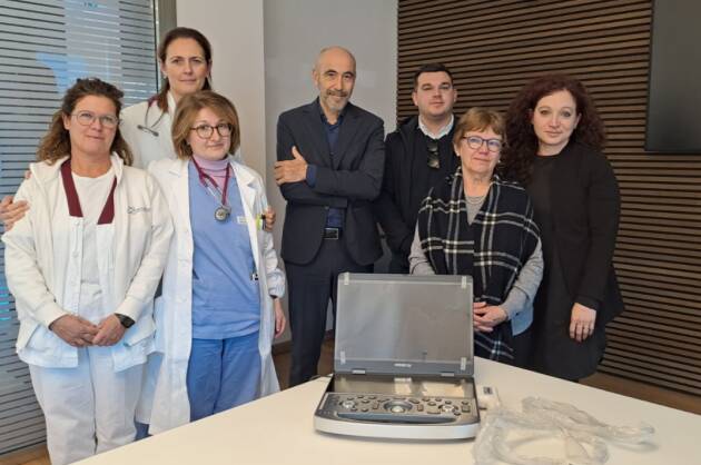 ASST CREMONA  DONATO ECOGRAFO PORTATILE ALLA PNEUMOLOGIA