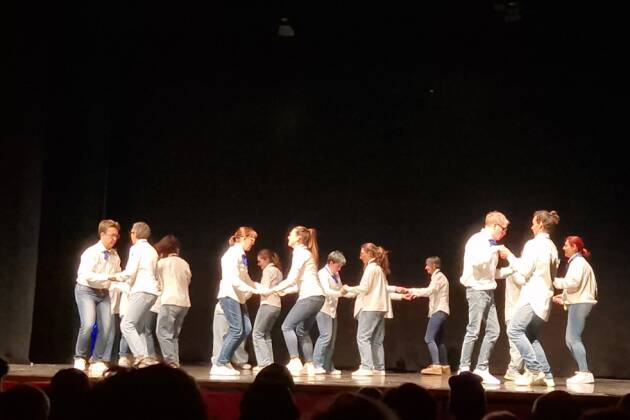 I ballerini della Liberi e Forti alla Rassegna della Danza città di Crema.