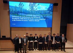 Cerimonia di conferimento dei Percorsi di Eccellenza, del Premio di Laurea 'Federico Minelli' 