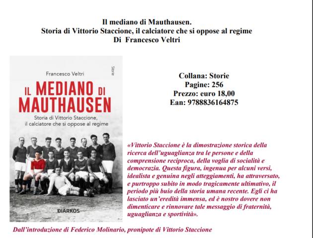 WelLibro presenta Il mediano di Mauthausen Storia di Vittorio Staccione