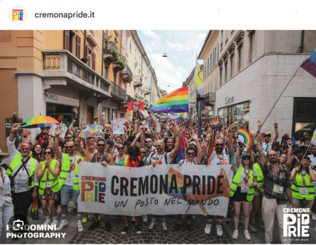 Il Cremona Pride torna il 30 Maggio 2026