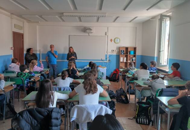 Il CAI Cremona e la Scuola Sacra Famiglia insieme 