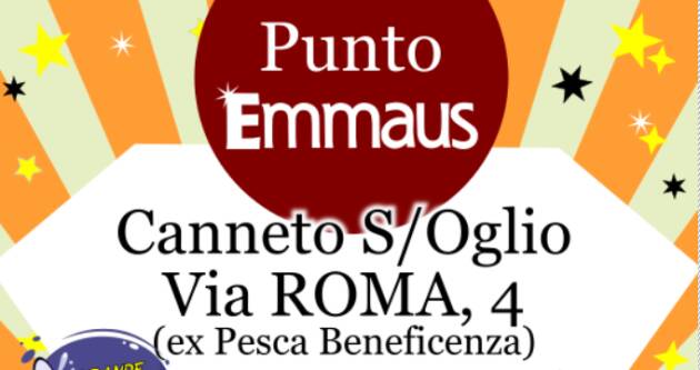 Il Natale è vicino ed il mercato solidale di Emmaus ti aspetta