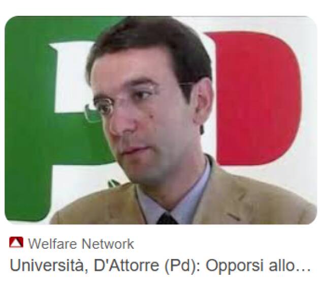 Università  D'Attorre (PD), emendamento maggioranza su reclutamento insufficiente