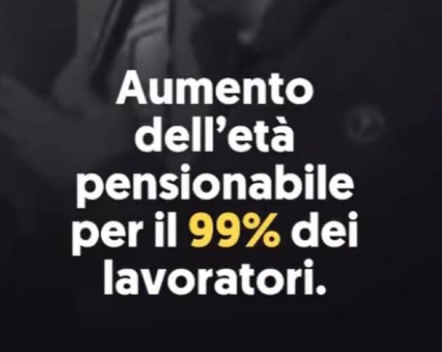 Pd sui social: le bugie di Meloni sulle pensioni