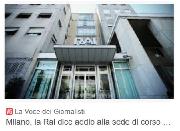 Rai Milano, Pizzighini (M5S): Regione non può restare a guardare 