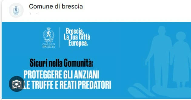 (BS) CONTRASTO ALLE TRUFFE AI DANNI DELLE PERSONE ANZIANE NEL 2025