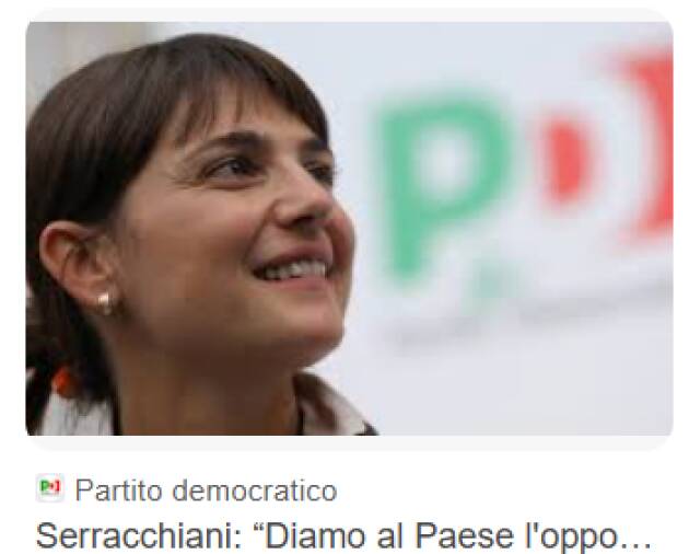 Manovra, Serracchiani (Pd): per Meloni va tutto bene, ma cancella opzione donna