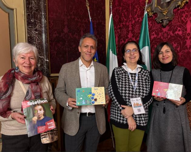 Presentata al sindaco Virgilio e all’assessora Della Giovanna la campagna Telethon