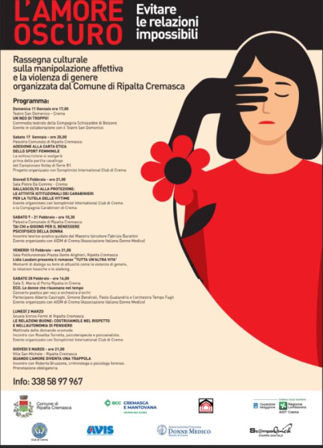 Crema Presentata al San Domenico la rassegna sulla violenza di genere