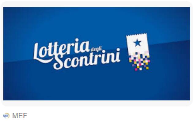 Lotteria degli scontrini: un cittadino chiede più trasparenza sui dati delle vincite