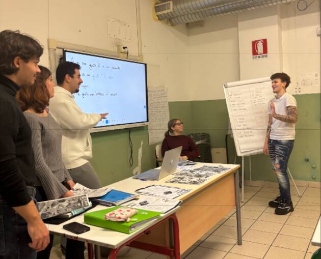 Cr.Forma, studenti a lezione di studenti per prepararsi alla mobilità internazionale