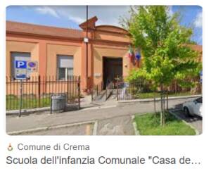 Crema 'Casa dei bambini' Iside Franceschini aperta ai genitori 