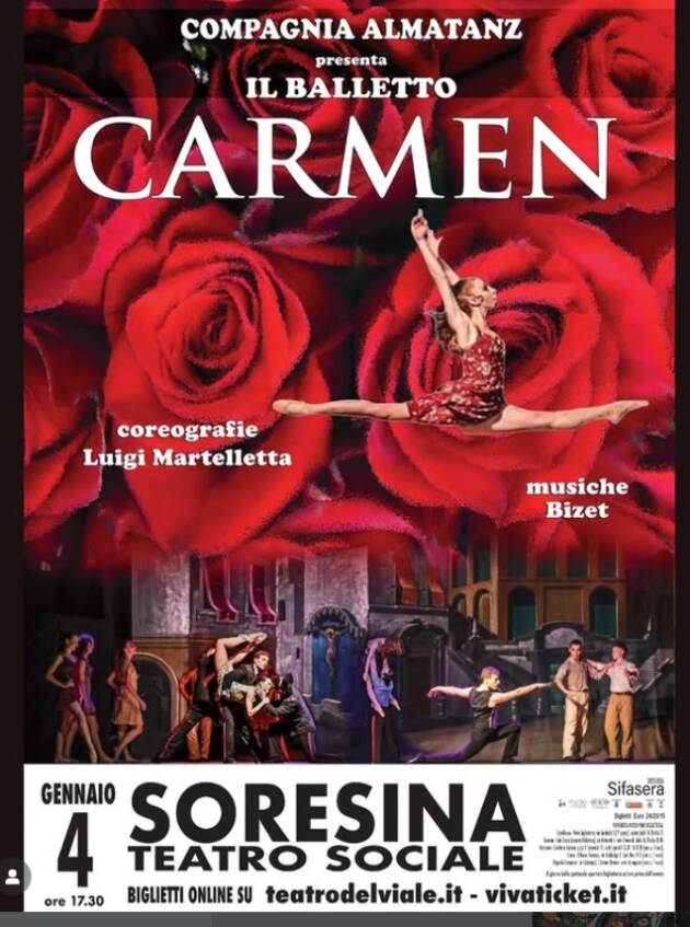 Soresina La Compagnia Almatanz presenta IL BALLETTO 'CARMEN'