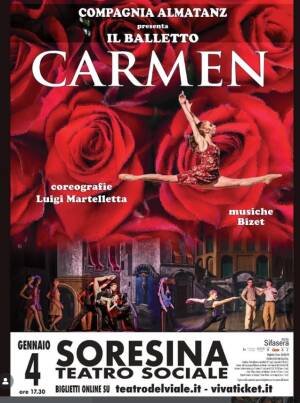 Soresina La Compagnia Almatanz presenta IL BALLETTO 'CARMEN'