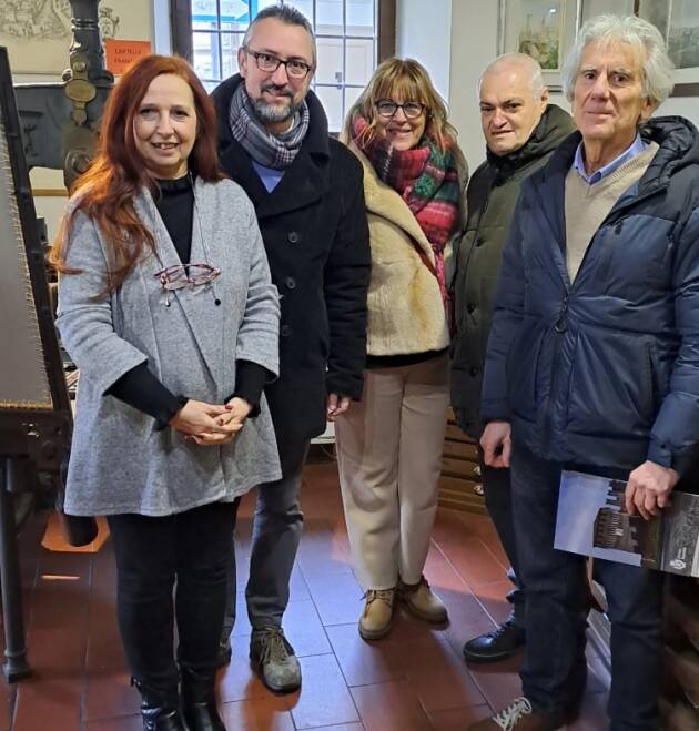 PILONI (PD) VISITA IL MUSEO DELLA STAMPA DI SONCINO