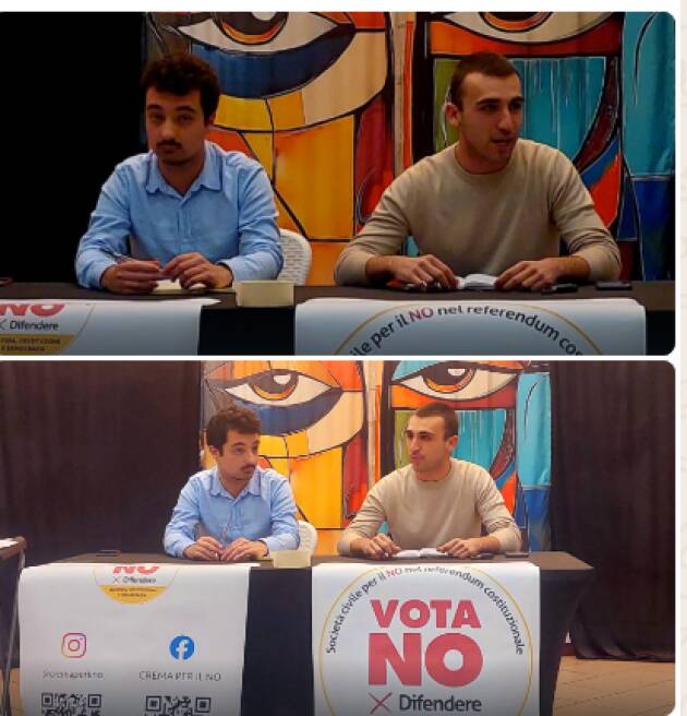 Anche a Crema costituito il Comitato per il No al Referendum sulla giustizia