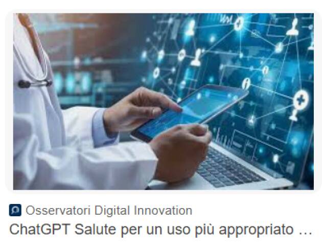 Zeus ChatGPT Salute, lo spazio sicuro per dati sanitari e referti digitali. Ecco come funziona