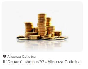 ADUC Potenti e miserabili: il denaro come dannazione