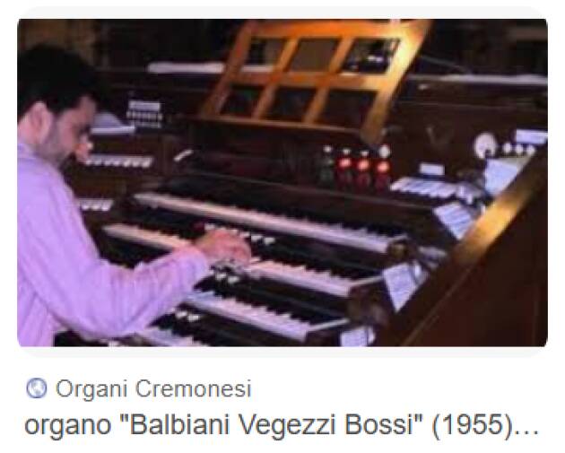 RESTAURO ORGANO 'BALBIANI VEGEZZI BOSSI 1955' DEL SANTUARIO DI CARAVAGGIO