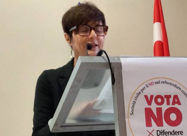  (CR) Strapieno il salone della CGIL per il NO sul Referendum Giustizia