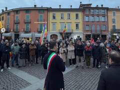 Discorso Sindaco Crema alla manifestazione di solidarietà con popolo iraniano  