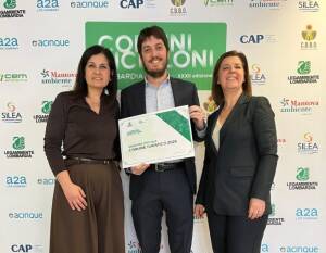 Cremona premiata da Legambiente come Comune Turistico Riciclone