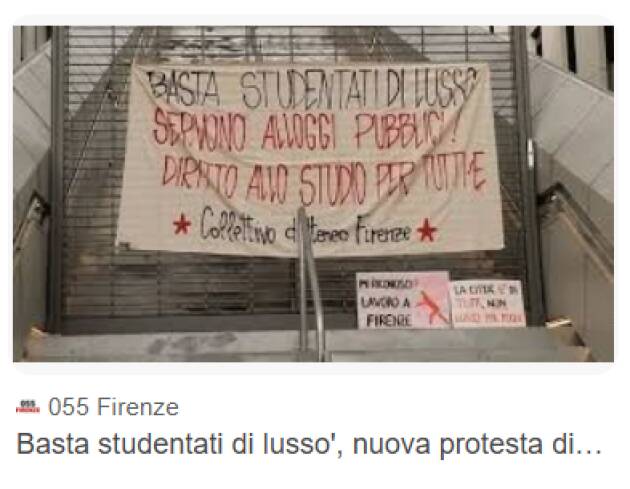 Aduc Studentati di lusso in città di lusso che cacciano studenti e residenti ‘normali’