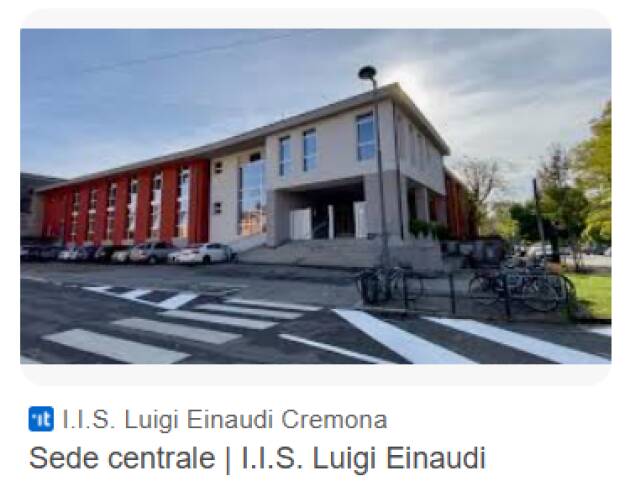 Inaugurazione lavori di adeguamento sismico I.I.S. “Luigi Einaudi” – Cremona