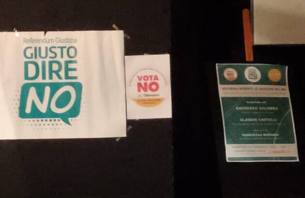 Referendum Giustizia Cremona dice NO Straordinaria partecipazione con Colombo e Castelli