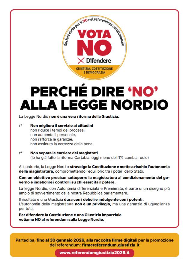 Crema   Invito a cena per accolta fondi a sostegno Comitato del NO  Referendum Giustizia